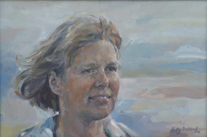 Hetty van Boekhout, Portret Anneke  Bergen, 2012 